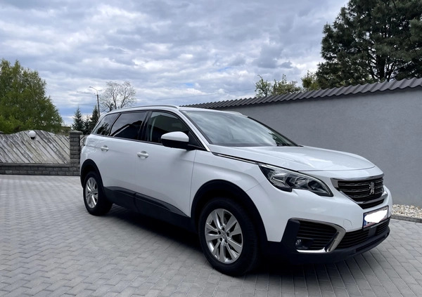 Peugeot 5008 cena 59900 przebieg: 217450, rok produkcji 2018 z Biała małe 667